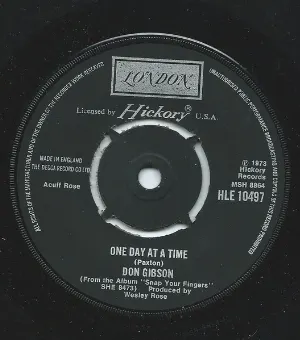 Pochette de One Day at a Time de Don Gibson