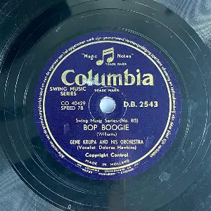 Pochette de Bop Boogie / Lemon Drop de Gene Krupa and His Orchestra