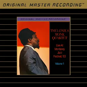 Pochette de Live at Monterey Jazz Festival, ’63, Volume 1 de Thelonious Monk Quartet