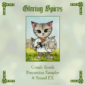 Pochette de Comfy Synth Percussion Samples & Sound FX de Glaring Spires