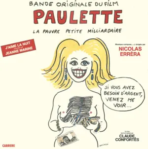 Pochette de Paulette la pauvre petite milliardaire de Nicolas Errèra