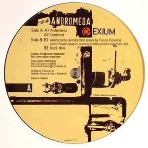 Pochette de Andromeda de Exium