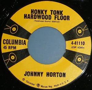Pochette de Honky Tonk Hardwood Floor / The Wild One de Johnny Horton