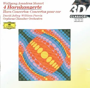 Pochette 4 Hornkonzerte · Horn Concertos · Concertos pour cor