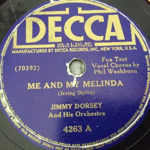 Pochette de Me and My Melinda / Absent Minded Moon de Jimmy Dorsey and His Orchestra