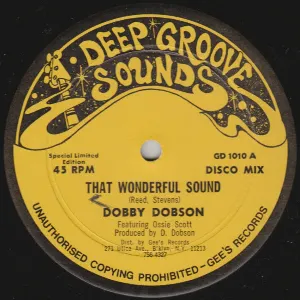 Pochette de That Wonderful Sound / My Little Red Top de Dobby Dobson