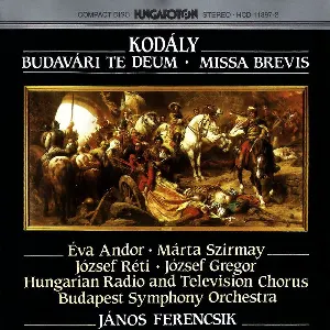 Pochette Budavári Te Deum / Missa Brevis