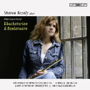 Pochette Sharon Bezaly Plays Flute Concertos by Khachaturian & Rautavaara