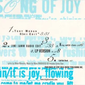 Pochette de Song Of Joy de DREAMS COME TRUE