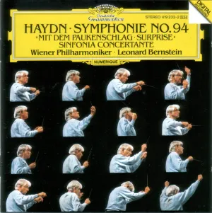 Pochette de Symphony Nr. 94 / Sinfonia Concertante de Joseph Haydn - Wiener Philharmoniker - Leonard Bernstein