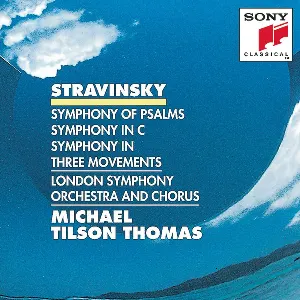 Pochette Symphony of Psalms / Symphony in C / Symphony in Three Movements