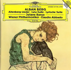 Pochette Altenberg-Lieder / Lyric Suite / Lulu Suite