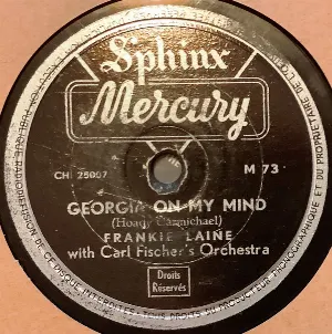 Pochette de Georgia on My Mind / Shine de Frankie Laine
