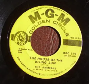 Pochette The House of the Rising Sun / I’m Crying