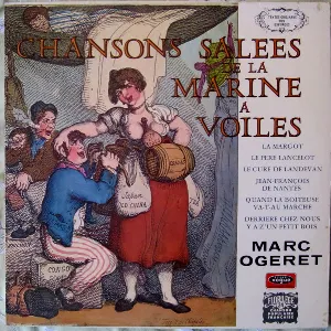 Pochette de Chansons salées de la marine à voiles de Marc Ogeret