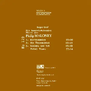 Pochette de Die haarsträubenden Fälle des Philip Maloney, N° 119 de Roger Graf