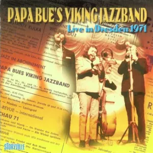 Pochette de Live in Dresden, 1971 de Papa Bue’s Viking Jazzband