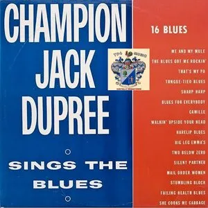 Pochette de Champion Jack Dupree Sings the Blues de Champion Jack Dupree
