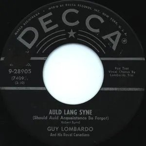 Pochette de Auld Lang Syne de Guy Lombardo