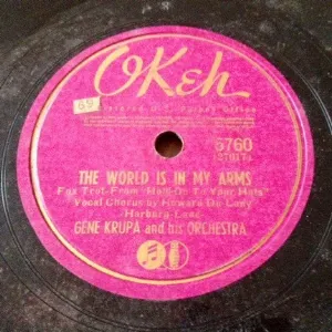 Pochette de The World Is in My Arms / I’m Waiting for Ships That Never Come In de Gene Krupa and His Orchestra