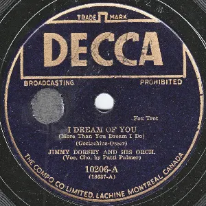 Pochette de I Dream of You / Magic Is the Moonlight de Jimmy Dorsey and His Orchestra