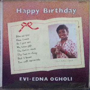 Pochette de Happy Birthday de Evi Edna Ogholi