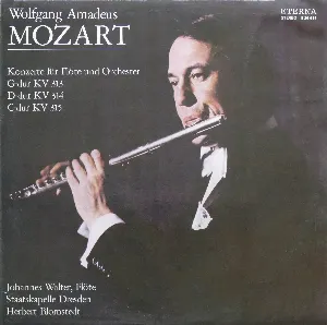Pochette Konzerte für Flöte und Orchester G-dur KV 313, D-dur KV 314, C-dur KV 315