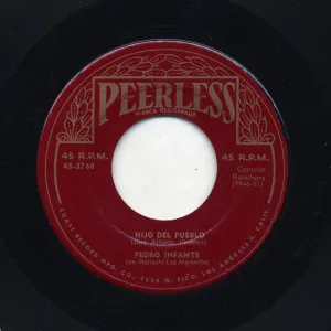 Pochette de Hijo del pueblo / ¿Con quién palabras? de Pedro Infante