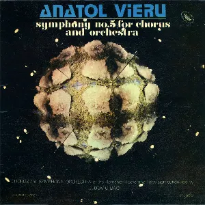 Pochette de Symphony no. 5 for Chorus and Orchestra de Orchestra Națională Radio