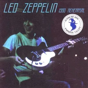 Pochette de 1980 Rehearsal de Led Zeppelin
