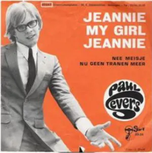 Pochette de Jeannie My Girl Jeannie / Nee meisje nu geen tranen meer de Paul Severs