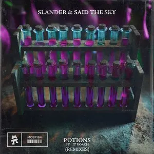 Pochette de Potions (remixes) de Said the Sky - SLANDER