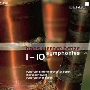 Pochette de Symphonies 1-10 de Rundfunk‐Sinfonieorchester Berlin - Hans Werner Henze - Marek Janowski