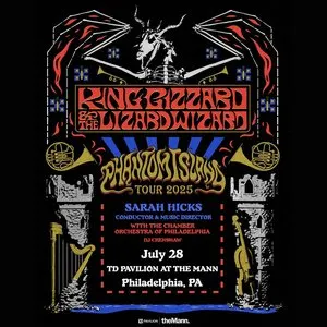 Pochette de 2025-07-28: Live at The Mann Music Center, Philadelphia, PA de King Gizzard & the Lizard Wizard
