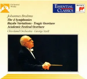 Pochette de The 4 Symphonies / Haydn Variations / Tragic Overture / Academic Festival Overture de George Szell - Johannes Brahms - The Cleveland Orchestra