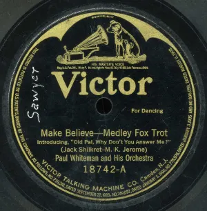 Pochette de Make Believe / Some Little Bird de Paul Whiteman and His Orchestra