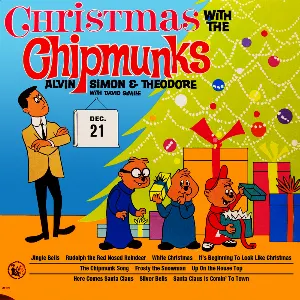 Pochette Christmas With The Chipmunks