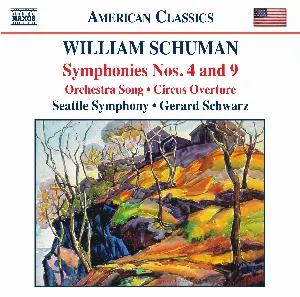 Pochette de Symphonies nos. 4 and 9 / Orchestra Song / Circus Overture de Seattle Symphony - William Schuman - Gerard Schwarz