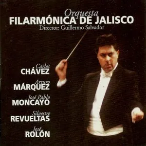 Pochette de Chávez, Márquez, Moncayo, Revueltas y Rolón de Carlos Chávez - Silvestre Revueltas