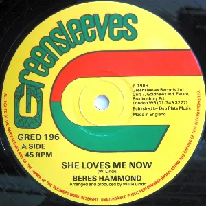 Pochette de She Loves Me Now de Beres Hammond