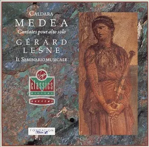 Pochette de Medea, Cantates pour alto solo de Gérard Lesne - Il Seminario Musicale - Antonio Caldara