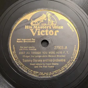 Pochette de Just as Though You Were Here / Street of Dreams de Tommy Dorsey and His Orchestra