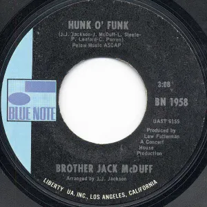 Pochette de Hunk O' Funk / Mystic John de “Brother” Jack McDuff