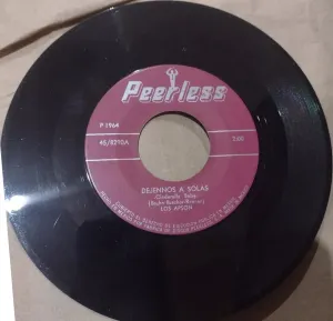 Pochette de Déjennos a solas / Jamás corazón de Los Apson