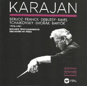 Pochette Berlioz, Franck, Debussy, Ravel, Tchaikovsky, Dvořák, Bartók (1970-1981)