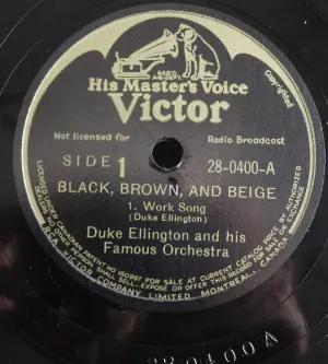 Pochette Black Brown and Beige: A Duke Ellington Tone Parallel to the American Negro
