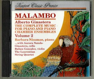Pochette de Malambo - The Complete Piano, Chamber Works And Piano Transcriptions, Volume 2 de Alberto Ginastera