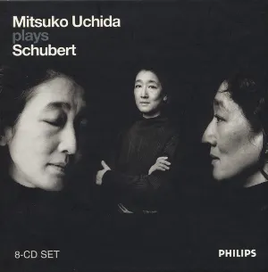 Pochette Mitsuko Uchida plays Schubert