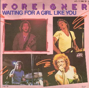 Pochette Waiting for a Girl Like You / Feels Like the First Time