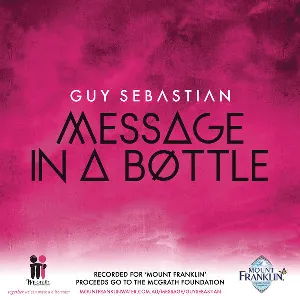 Pochette de Message In A Bottle de Guy Sebastian